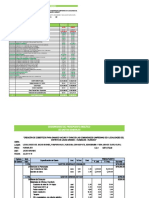 Desagregado de Presupuesto Resumen y Gastos Generales