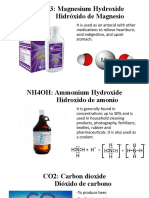 MG (OH) 3: Magnesium Hydroxide Hidróxido de Magnesio