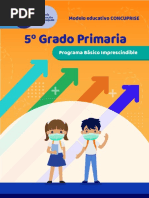 Programa Seg Básico Imprescindible Quinto Grado Primaria PDF