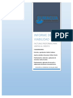Informe Viabilidad Facturas Proformas en Ventas Al Crédito PDF