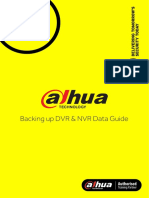 Backing Up DVR - NVR Dahua Recorder Data Guide