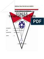 Contabilidad II - Trabajo Práctico - Facultad de Ciencias Económicas - UMSA