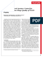 Adaptive Temporal Aperture Control For Improving Motion Image Quality of OLED Display