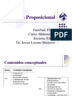 Matematica I Logica Proposicional Conjuntos PDF