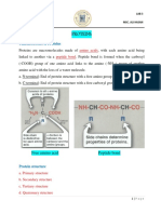 Characteristics of Proteins