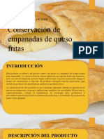 Conservación de Empanadas de Queso Fritas