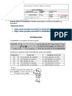 Guia Potenciacion Matematicas PDF