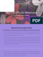 Norma oficial mexicana