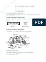 Análisis de tipos de puentes para selección