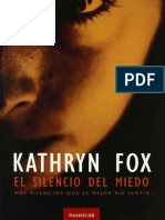El Silencio Del Miedo - Fox, Kathryn