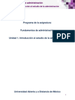 U1.Introduccion Al Estudio de La Administracion PDF