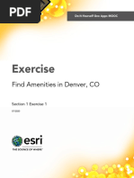 Exercise: Find Amenities in Denver, CO