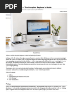 Python For Finance - The Complete Beginner's Guide - by Behic Guven - Jul, 2020 - Towards Data Science PDF