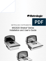 MS2020 Stratos Series Installation and User's Guide: Metrologic Instruments, Inc