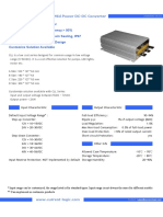 CLL Series Mid Power DC-DC Converter Datasheet