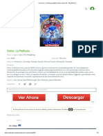 Ver Sonic - La Película (2020) Online Latino HD - PELISPLUS