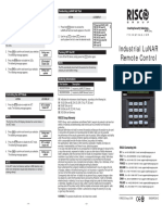 5IN200RCUM C - Industrial LuNAR Remote Control User Instructio PDF