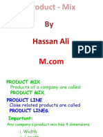 Product - Mix: Hassan Ali