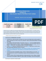 Coronavirus Disease 2019 (COVID-19) Daily Situation Report of The Robert Koch Institute