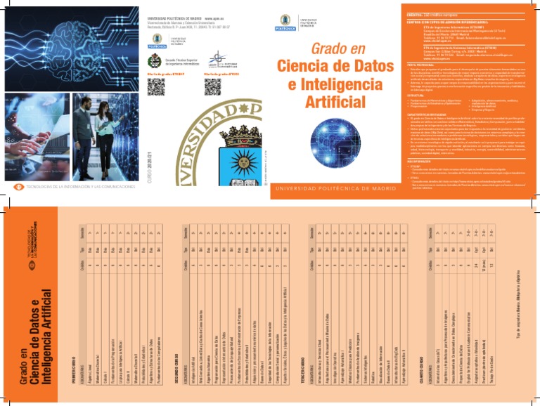 Grado en Ciencia de Datos e IA UPM | PDF | Big Data | Ciencia de datos
