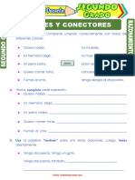 Enlaces y Conectores para Segundo Grado de Primaria PDF