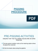 Presentation On Pigging Procedures