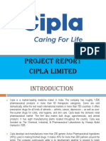 Project Insight - Cipla LTD