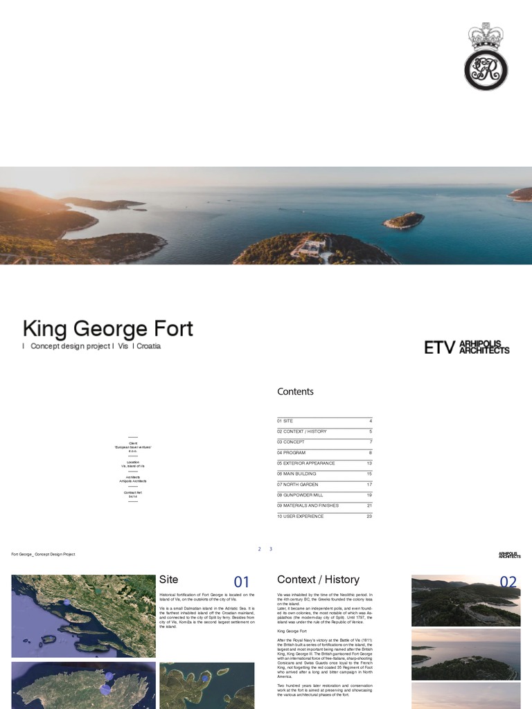 Fort George Restoration Plan | PDF | Art Media | Architectural Elements