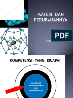 Materi Dan Perubahannya