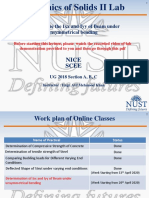 Mechanics of Solids II Lab: Nice Scee