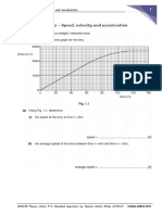 2.Speed, velocity and acceleration