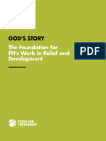 God'S Story: The Foundation For FH's Work in Relief and Development