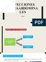 Infecciones Intraabdominales