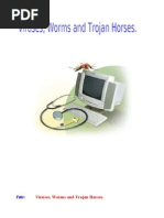 Download ESSAY - Worms Viruses and Trojan Horses by c00030142 SN47221172 doc pdf