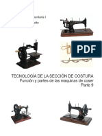 9 - Tecnologia Del Sector Costura 9 Funcion y Partes PDF