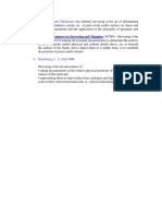 Definitions of Surveying PDF
