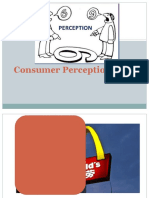 Consumer Perception, Risk