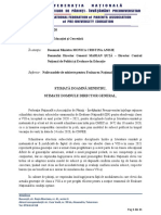 Adresa Federatiei Părintilor Catre Ministerul Educatiei