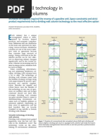 Dividing Wall Technology in Distillation Columns