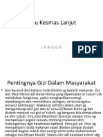 Pentingnya Gizi Di Masyarakat