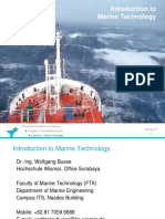 Introduction To Marine Technology: Lesson 1: Basic Concepts
