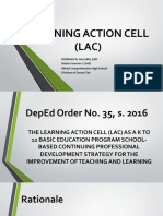 Learning Action Cell