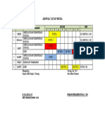 Jadwal Tatap Muka 2017