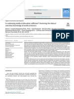 Nutrition: Applied Nutritional Investigation