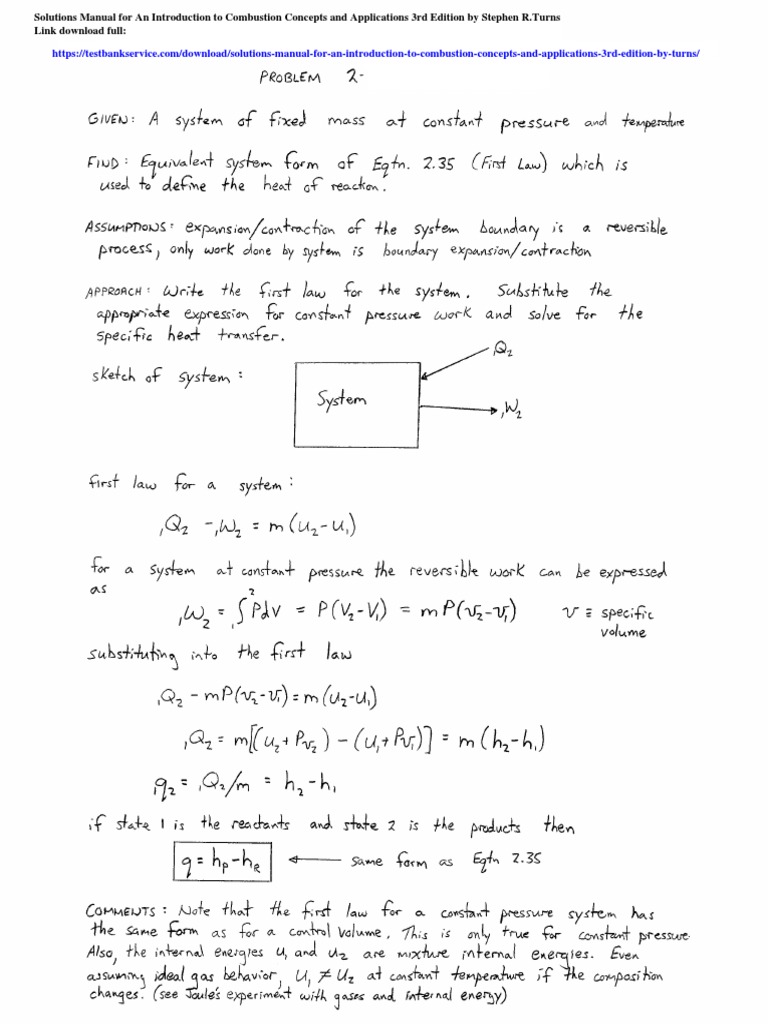 AN INTRODUCTION TO COMBUSTION CONCEPTS AND APPLICATIONS SOLUTION MANUAL PDF intelligence overview
