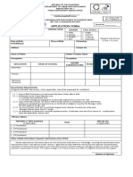 SPES Application Form PDF