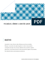 Psicanálise, Gênero e A Questão Queer - Aula 1 PDF