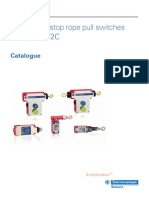 Emergency Stop Rope Pull Switches Preventa XY2C: Catalogue