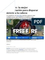 Configuracion Free Fire