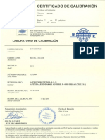 SONOMETRO - Certificado de calibración..pdf